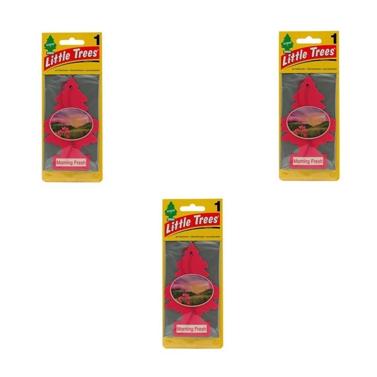 Little Trees Little Tree Car Air Freshener Morning Fresh (Pack Of 3)